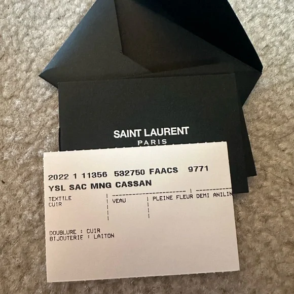 Saint Laurent YSL Cassandra Shoulder Bag - Picture 12 of 14